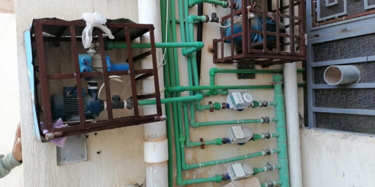 رئيس الجهاز: فصل ٦٦ وصلة مياه خلسة بمدينة دمياط الجديدة