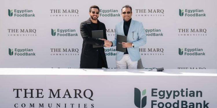 شركة “ذا مارك للمجتمعات العمرانية” تتعاون مع مؤسسة “بنك الطعام المصري” لدعم الأسر الأكثر احتياجًا خلال رمضان