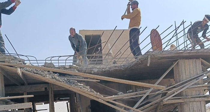 جهاز مدينة 6 أكتوبر ينفذ عدة إزالات لمخالفات بناء في حملات مكبرة