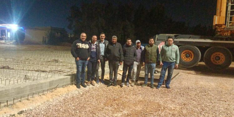 تطوير طريق حسن علام الرابط بين مدينة برج العرب الجديدة والطريق الساحلي