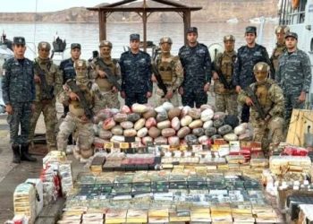 القوات البحرية تنجح فى إحباط محاولة تهريب كميات من المواد المخدرة عبر سواحل البحر الأحمر