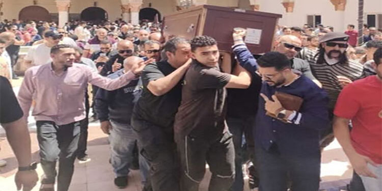 تشييع جنازة الفنان سليمان عيد والنجوم يودعونه بالدموع