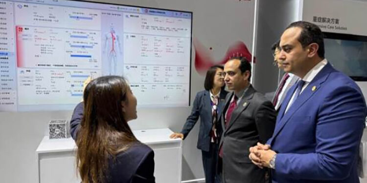 رئيس الرعاية الصحية يشارك في النسخة الـ91 بمعرض CMEF للأجهزة والمستلزمات الطبية بالصين