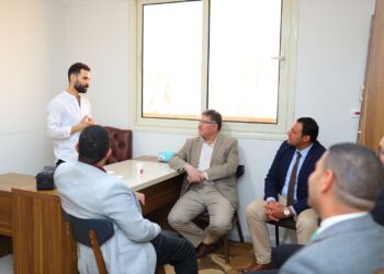 قيادات قطاع الحاسبات والذكاء الاصطناعي يزورون شركة “توصيلتي” بالفيوم