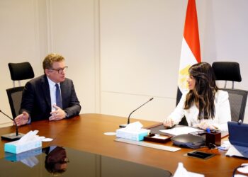 المشاط تبحث مع المدير التنفيذي لمصر بالبنك الأفريقي للتنمية تطورات تنفيذ الاستراتيجية القُطرية