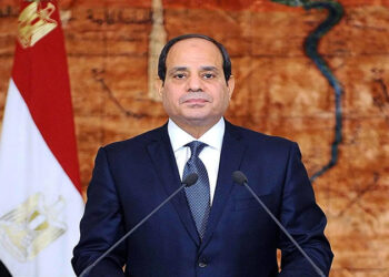 الرئيس السيسى يهنئ نظيره الجابونى على فوزه فى الانتخابات الرئاسية