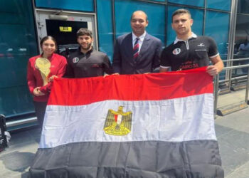 وصول بعثة مصر بعد المشاركة فى بطولة العالم للاسكواش تحت 23 سنة