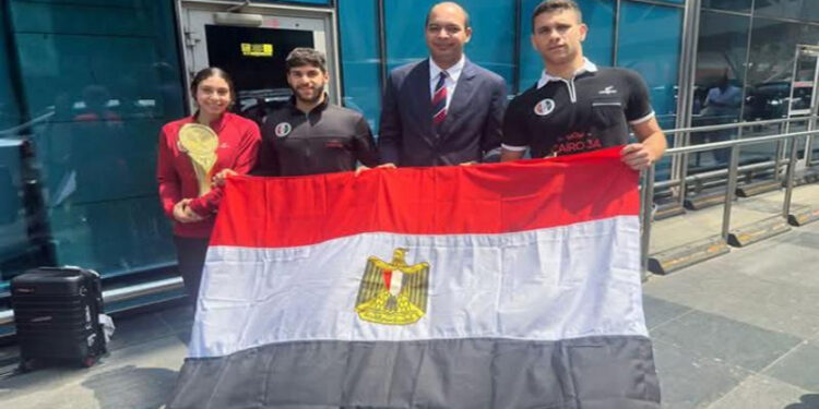 وصول بعثة مصر بعد المشاركة فى بطولة العالم للاسكواش تحت 23 سنة