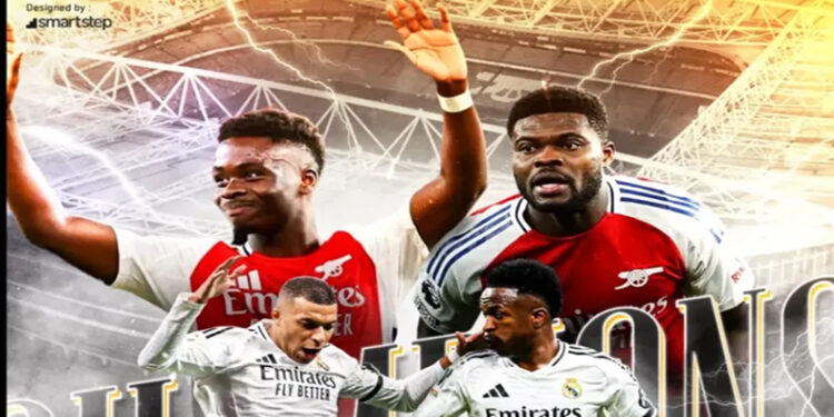 ريال مدريد يواجه أرسنال فى دوري أبطال أوروبا