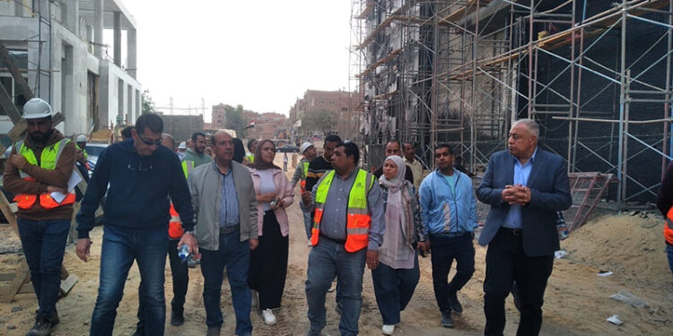 رئيس “المركزي للتعمير” يتفقد مشروع مستشفى” شبين القناطر المركزي ” بالقليوبية ضمن مبادرة ” حياة كريمة “