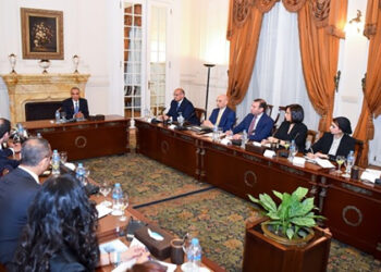 وزير الخارجية والهجرة يلتقي بغرفة التجارة الأمريكية بالقاهرة