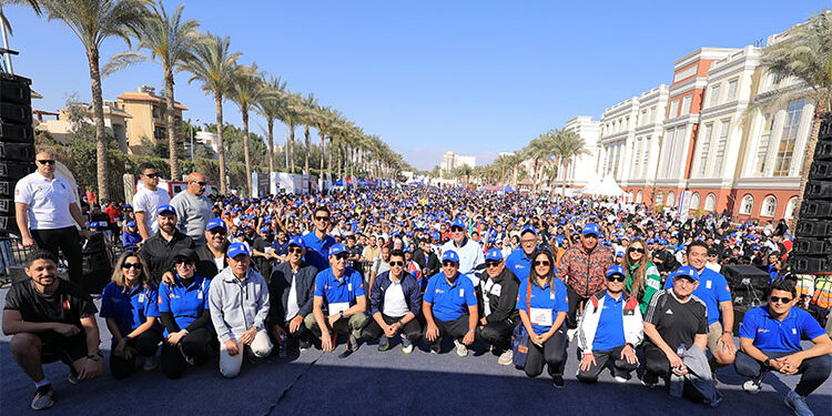 وزير الرياضة يشهد إطلاق أكبر ماراثون من أجل التعليم المتميز بالجامعة البريطانية