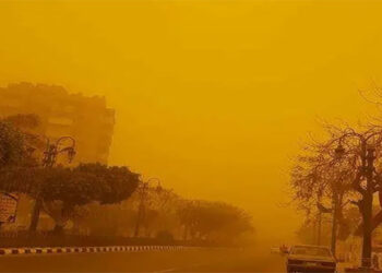 عواصف ترابية تضرب واحة سيوة والصحراء الغربية