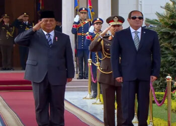 الريس السيسي يستقبل نظيره الإندونيسي اليوم