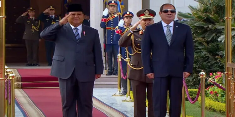 الريس السيسي يستقبل نظيره الإندونيسي اليوم