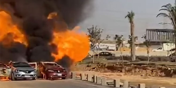 مصرع واصابة 19 شخص.. بيان عاجل من وزارة الصحة بشأن حادث حريق خط غاز بـ 6 أكتوبر ‎