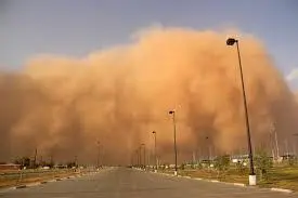 العاصفة الترابية