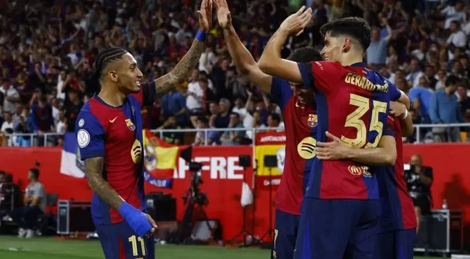 برشلونة يحقق فوز تاريخي على ريال مدريد ويقتنص كأس ملك إسبانيا