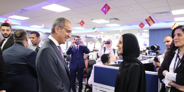 الوزير الاتصالات يفتتح مقر IGT Solutions العالمية الرائدة فى خدمات التعهيد فى المنطقة التكنولوجية بالمعادى