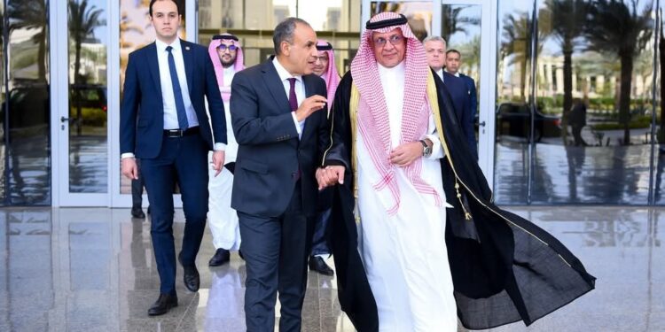 وزير الخارجية والهجرة يستقبل أمين مجلس التنسيق الأعلى المصري السعودي