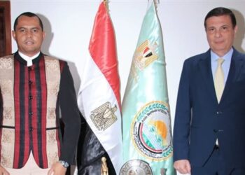 وزيرا الزراعة فى مصر ومدغشقر يبحثان ملفات التعاون المشترك