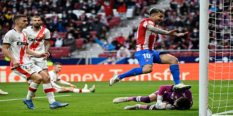 موعد مباراة أتلتيكو مدريد ورايو فاليكانو الليلة في الدوري الإسباني