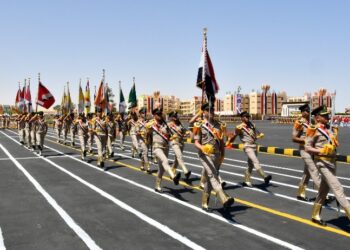 القوات المسلحة تحتفل بتخريج الدفعة (167) من كلية الضباط الإحتياط