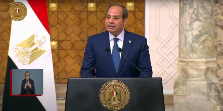 الرئيس السيسى: توافق مصرى فرنسى على رفض دعوات تهجير الشعب الفلسطينى