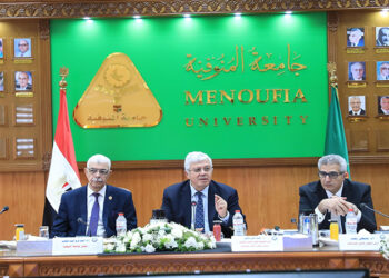 وزير التعليم العالي يترأس اجتماع المجلس الأعلى للجامعات بجامعة المنوفية