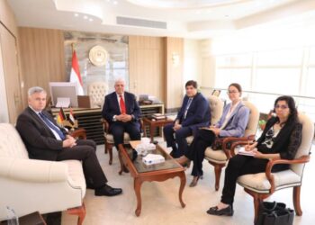 وزير التعليم العالي يبحث سبل تعزيز التعاون مع سفير ألمانيا الاتحادية