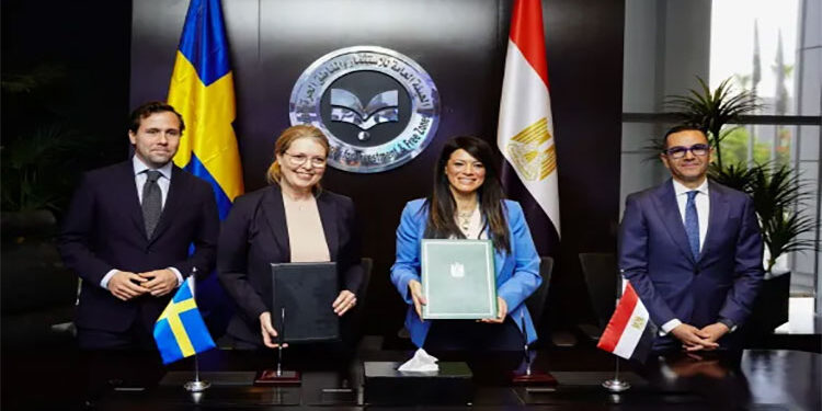 وزيرة التخطيط ومؤسسة تمويل التنمية السويدية Swed Fund توقّعان خطاب نوايا لتعزيز التعاون المشترك