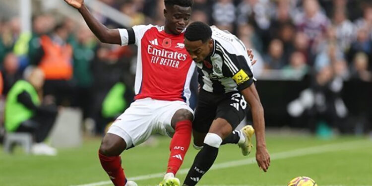 موعد مباراة آرسنال ونيوكاسل يونايتد اليوم في الدوري الإنجليزي