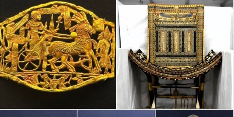 كنوز الملك الذهبي توت عنخ آمون	 كنوز الملك الذهبي توت عنخ آمون