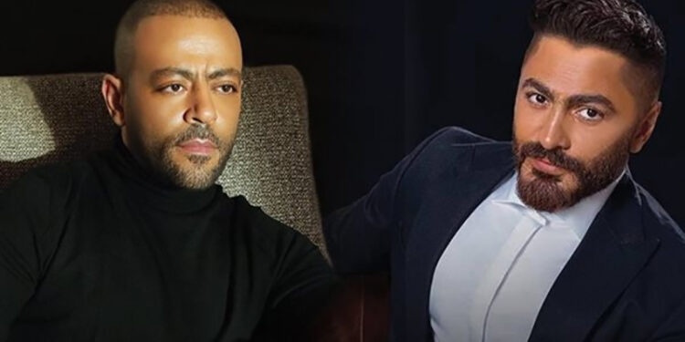 تامر حسني وعاشور يلتقيان للمرة الأولى في بالكويت وحفل ضخم لأنغام