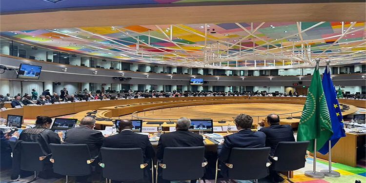 وزير الخارجية يلقى كلمة مصر في الاجتماع الوزاري الإفريقى الأوروبى