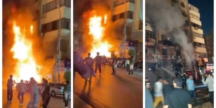 حريق عقار مصر الجديدة قرار عاجل من محافظ القاهرة بعد حريق مطعم شهير بمصر الجديدة