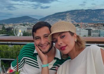 خالد الذهبي يهنئ والدته أصالة بعيد ميلادها