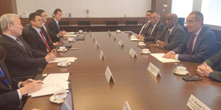 وزير الاتصالات. يبحث مع رئيس الوكالة اليابانية للتعاون الدولى “جايكا”  تعزيز سبل التعاون