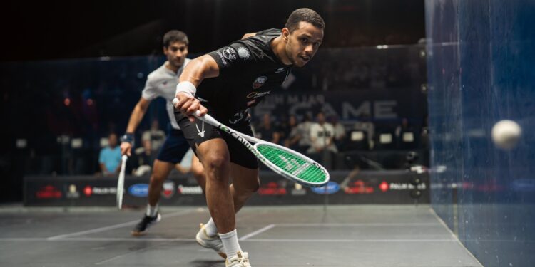 13 لاعبة ولاعبًا مصريًا يحققون الفوز ويتأهلون للربع النهائي من بطولة بالم هيلز المفتوحة للإسكواش