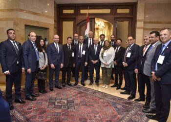 وفد الجمعية المصرية اللبنانية لرجال الأعمال يلتقي رئيس مجلس النواب اللبناني نبيه بري