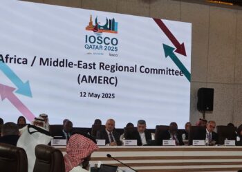 رئيس الرقابة المالية يشارك في اجتماع اللجنة الإقليمية للشرق الأوسط وشمال أفريقيا (AMERC) ضمن المؤتمر السنوي للأيوسكو بالدوحة