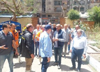 نائب وزير الإسكان يقوم بجولة تفقدية لمحافظة الإسكندرية بعد الاضطرابات الجوية