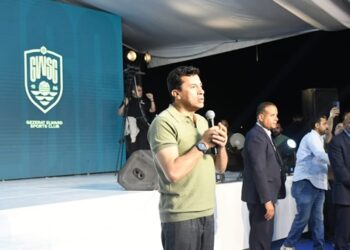 وزير الشباب يختتم زيارته لمحافظة الدقهلية بوضع حجر الأساس لفرع نادي جزيرة الورد الرياضي بالمنصورة