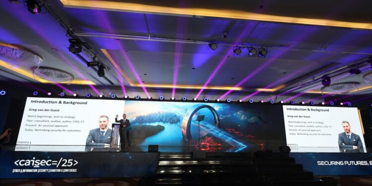 CAISEC’25  يستضيف جريك فان دير الخبير العالمي للأمن السيبراني ويكشف عن أهم آليات الحماية السيبرانية 