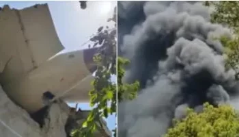 الطائرة الهندية المنكوبة