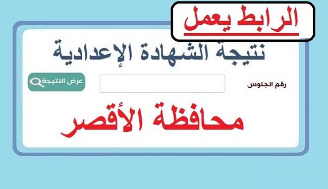 نتيجة الشهادة الإعدادية بالأقصر.. نسبة النجاح 78.81% وتكريم الأوائل في احتفالية كبرى الأسبوع المقبل
