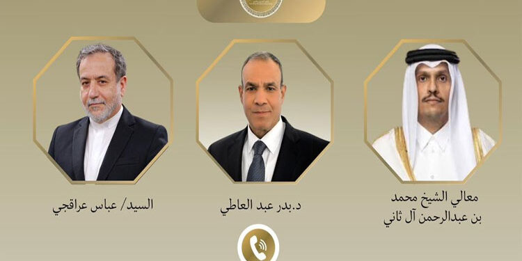 اتصالان لوزير الخارجية والهجرة مع وزيري خارجية إيران وقطر