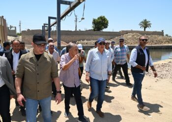 وزير الري يتفقد حالة الري ومحطات الرفع والمنشآت المائية بمحافظة الفيوم