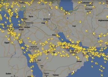 حركة الطيران بالشرق الاوسط