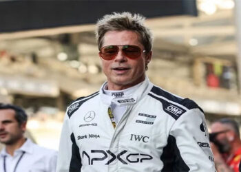 براد بيت يشعل حلبة سباق السيارات في F1